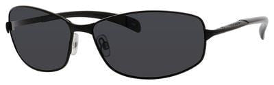 POLAROID P 4126 Rectangular Sunglasses 0KIH-A- Black (Back Order 2 weeks)