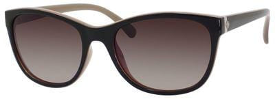 POLAROID P 8339 Oval Modified Sunglasses 0KIH-A- Black (Back Order 2 weeks)