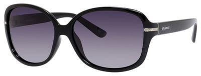 POLAROID P 8419 Rectangular Sunglasses 0KIH-Black (Back Order 2 weeks)