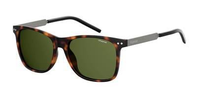 POLAROID Pld 1028/S Rectangular Sunglasses 0N9P-Matte Havana