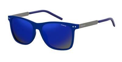 POLAROID Pld 1028/S Rectangular Sunglasses 0RCT-Matte Blue