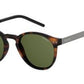 POLAROID Pld 1029/S Oval Modified Sunglasses 0N9P-Matte Havana (Back Order 2 weeks)