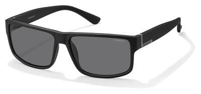 POLAROID Pld 2030/S Rectangular Sunglasses 0DL5-Matte Black (Back Order 2 weeks)