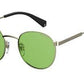 POLAROID Pld 2053/S Oval Modified Sunglasses 01ED-Green