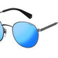 POLAROID Pld 2053/S Oval Modified Sunglasses 06LB-Ruthenium