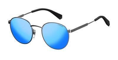 POLAROID Pld 2053/S Oval Modified Sunglasses 06LB-Ruthenium