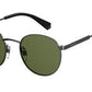 POLAROID Pld 2053/S Oval Modified Sunglasses 0KJ1-Dark Ruthenium