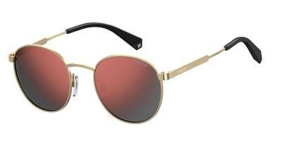 POLAROID Pld 2053/S Oval Modified Sunglasses 0NOA-Gold Burgundy
