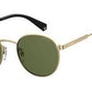 POLAROID Pld 2053/S Oval Modified Sunglasses 0PEF-Gold Green