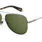 POLAROID Pld 2054/F/S Aviator Sunglasses 0KJ1-Dark Ruthenium