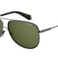 POLAROID Pld 2054/S Aviator Sunglasses 0KJ1-Dark Ruthenium