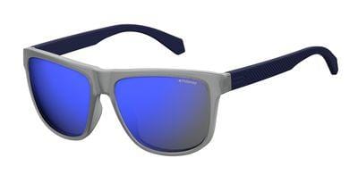 POLAROID Pld 2057/S Rectangular Sunglasses 0RCT-Matte Blue