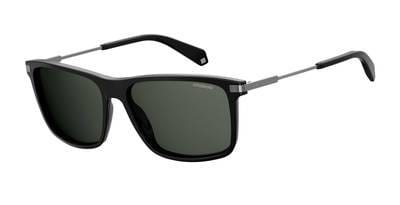 POLAROID Pld 2063/F/S Rectangular Sunglasses 0807-Black