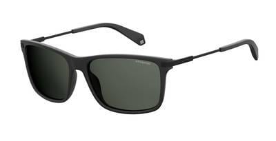 POLAROID Pld 2063/S Rectangular Sunglasses 0003-Matte Black (Back Order 2 weeks)