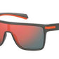POLAROID Pld 2064/S Square Sunglasses 0RIW-Matte Gray