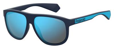  Pld 2080/S Square Sunglasses 0FLL-Matte Blue