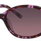POLAROID Pld 4019/S Rectangular Sunglasses 0NNQ-Violet Havana