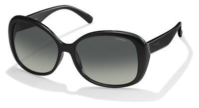 POLAROID Pld 4023/S Rectangular Sunglasses 0D28-Shiny Black