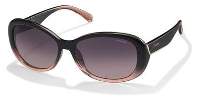 POLAROID Pld 4024/S Oval Modified Sunglasses 0LK8-Black Shaded Pink