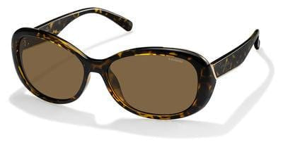 POLAROID Pld 4024/S Oval Modified Sunglasses 0V08-Havana