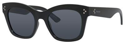 POLAROID Pld 4039/S Rectangular Sunglasses 0D28-Shiny Black
