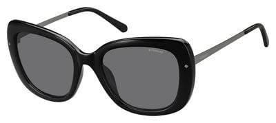 POLAROID Pld 4044/S Rectangular Sunglasses 0CVS-Black Ruthenium