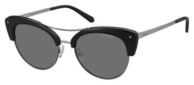POLAROID Pld 4045/S Cat Eye/Butterfly Sunglasses 0CVS-Shiny Black