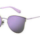 POLAROID Pld 4056/S Oval Modified Sunglasses 03YG-Lgh Gold