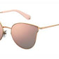  Pld 4056/S Oval Modified Sunglasses 0EYR-Gold Pink