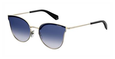  Pld 4056/S Oval Modified Sunglasses 0LKS-Gold Blue