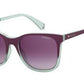 POLAROID Pld 4059/S Square Sunglasses 0LPP-Shaded Green Burgundy