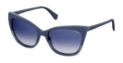POLAROID Pld 4060/S Rectangular Sunglasses 0PJP-Blue