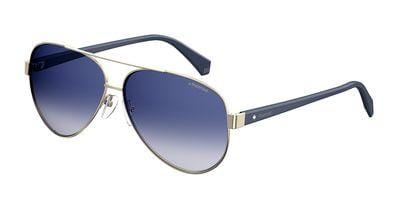 POLAROID Pld 4061/S Aviator Sunglasses 03YG-Lgh Gold