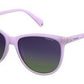 POLAROID Pld 4066/S Square Sunglasses 0789-Lilac (Back Order 2 weeks)