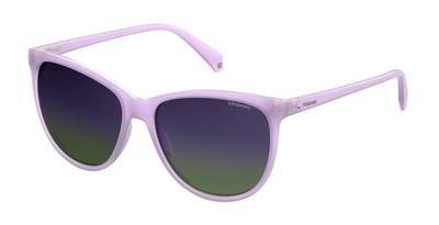 POLAROID Pld 4066/S Square Sunglasses 0789-Lilac (Back Order 2 weeks)