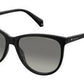 POLAROID Pld 4066/S Square Sunglasses 0807-Black (Back Order 2 weeks)