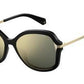 POLAROID Pld 4068/S Square Sunglasses 02M2-Black Gold