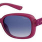POLAROID Pld 4069/G/S/X Square Sunglasses 0LHF-Opal Burgundy