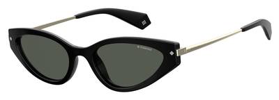  Pld 4074/S Cat Eye/Butterfly Sunglasses 0807-Black