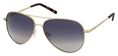  Pld 6012/N Aviator Sunglasses 006J-Gold Havana