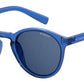  Pld 6013/S Oval Modified Sunglasses 0PJP-Blue
