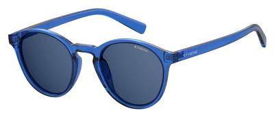  Pld 6013/S Oval Modified Sunglasses 0PJP-Blue