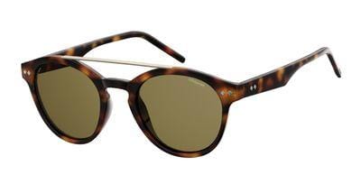 POLAROID Pld 6030/S Oval Modified Sunglasses 0N9P-Matte Havana