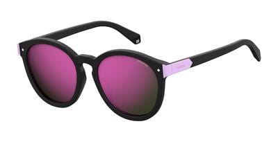 POLAROID Pld 6034/F/S Oval Modified Sunglasses 0003-Matte Black (Back Order 2 weeks)