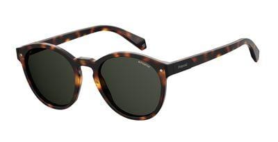 POLAROID Pld 6034/S Oval Modified Sunglasses 0N9P-Matte Havana