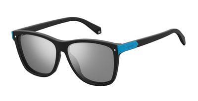 POLAROID Pld 6035/F/S Rectangular Sunglasses 0003-Matte Black
