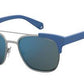 POLAROID Pld 6039/S/X Browline Sunglasses 0FLL-Matte Blue