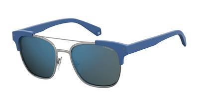POLAROID Pld 6039/S/X Browline Sunglasses 0FLL-Matte Blue