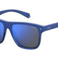 POLAROID Pld 6041/S Square Sunglasses 0PJP-Blue