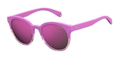 POLAROID Pld 6043/S Oval Modified Sunglasses 035J-Pink